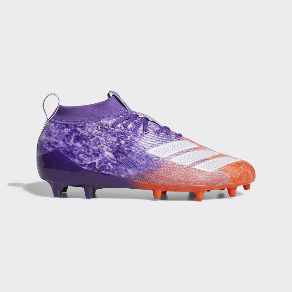Adidas Adizero 8.0 Tacos de Futbol Morados Para Hombre (MX-86515)